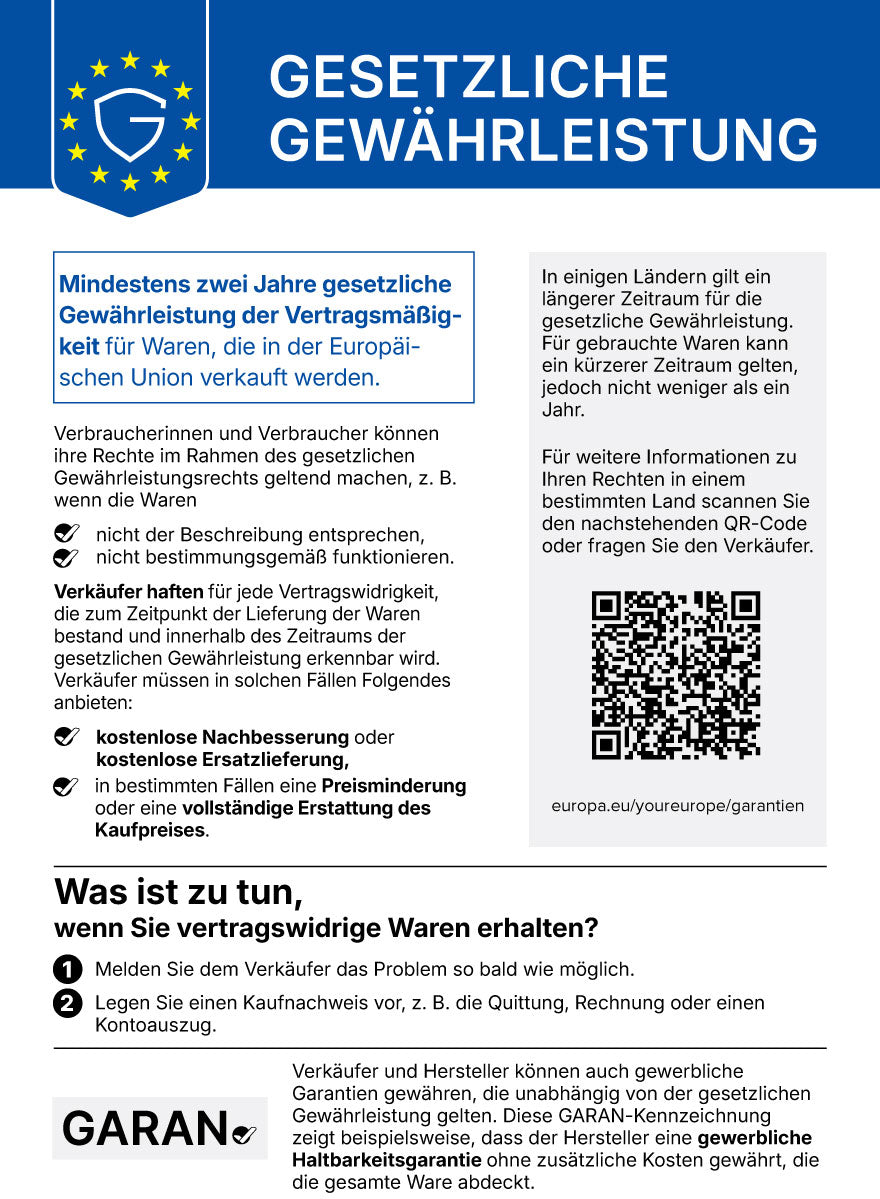 Gesetzliche Gewährleistungsrechte