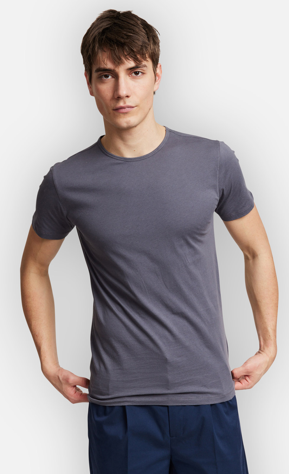 Lio - Baumwoll-T-Shirt mit Rundhals