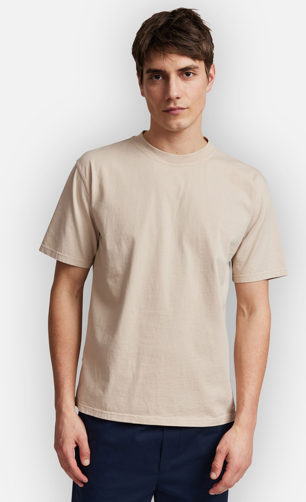Bastian - Garment-Dye T-Shirt aus Baumwolle