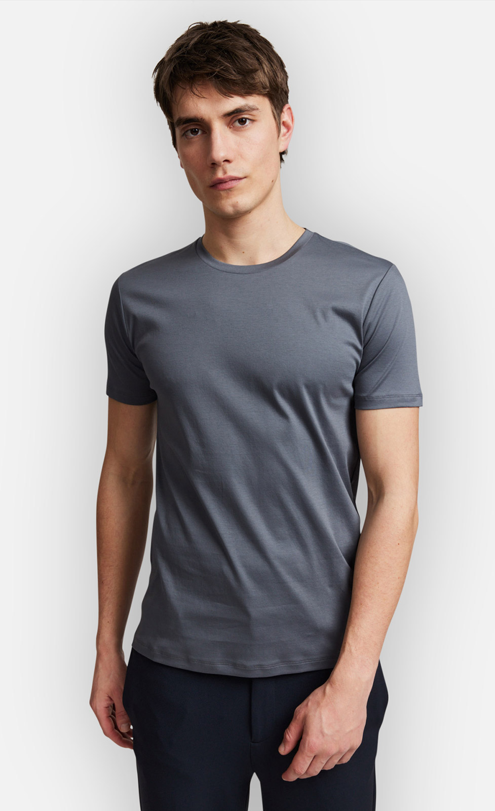 Igor - T-Shirt aus merzerisierter Baumwolle