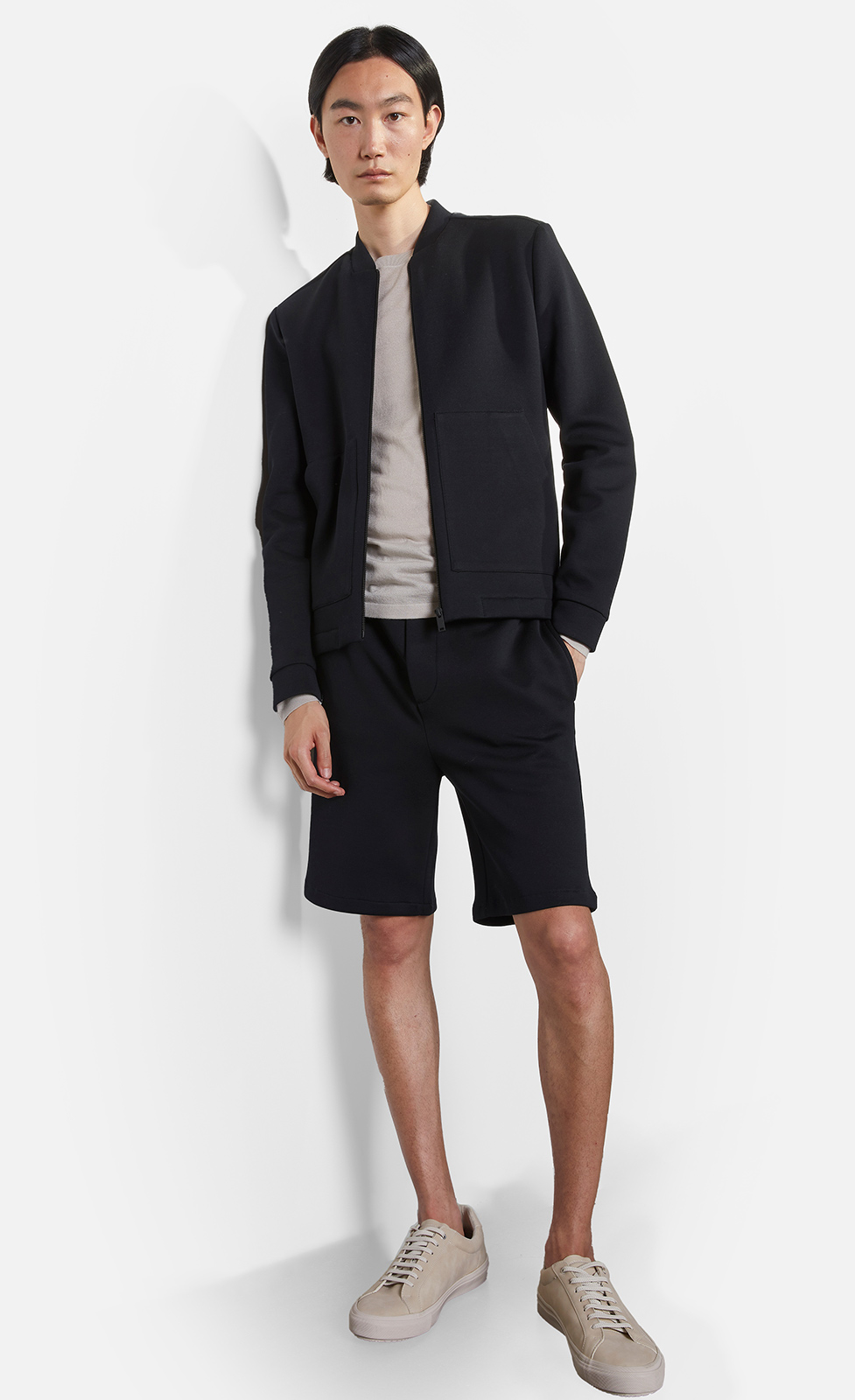 Balint - Shorts aus kompaktem Jersey